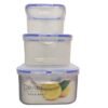 Square Containers Lock - 3 pcs