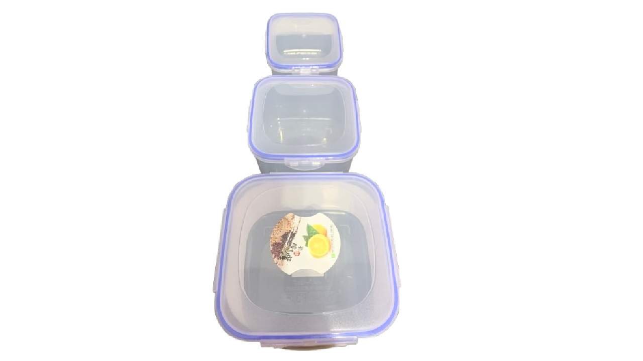 Square Containers Lock - 3 pcs