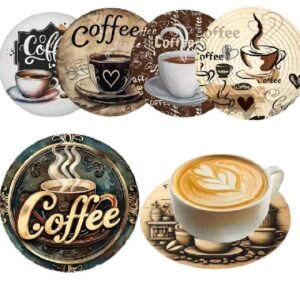 Coffee Coaster - Pea Coffee Design