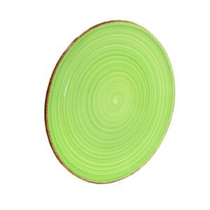 Green Plate Coloured Plate