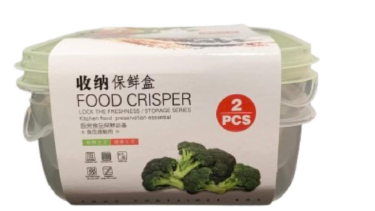 FFF Food Crisper - 650 ml - 2 Pcs