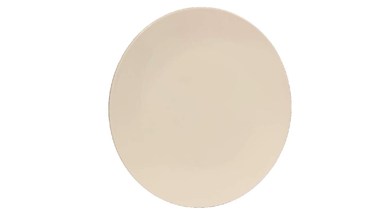 Grey Plate - Photopea Pale Grey Plate - 27 cms