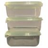 KKK Food Crisper - 650 ml - 3 Pcs