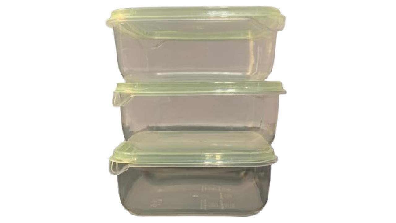 KKK Food Crisper - 650 ml - 3 Pcs