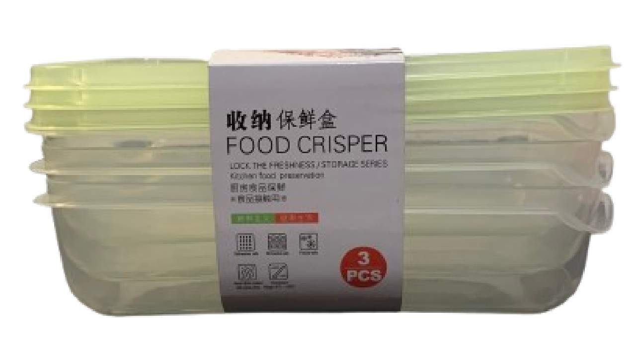 Food Crisper - 800 ml - 3 Pcs