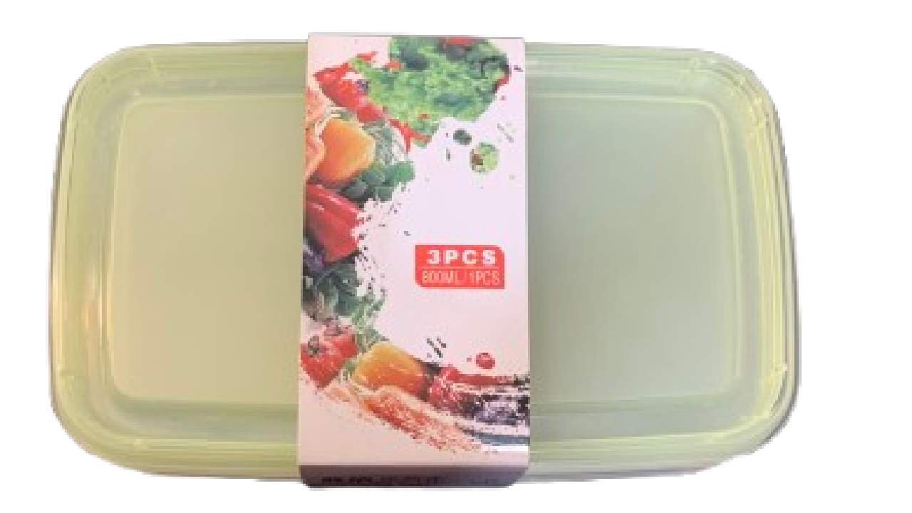 Food Crisper - 800 ml - 3 Pcs