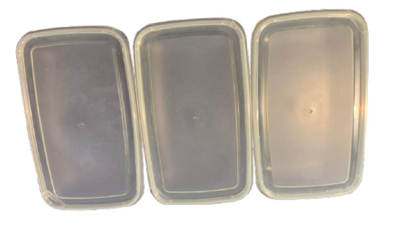 Food Crisper - 800 ml - 3 Pcs