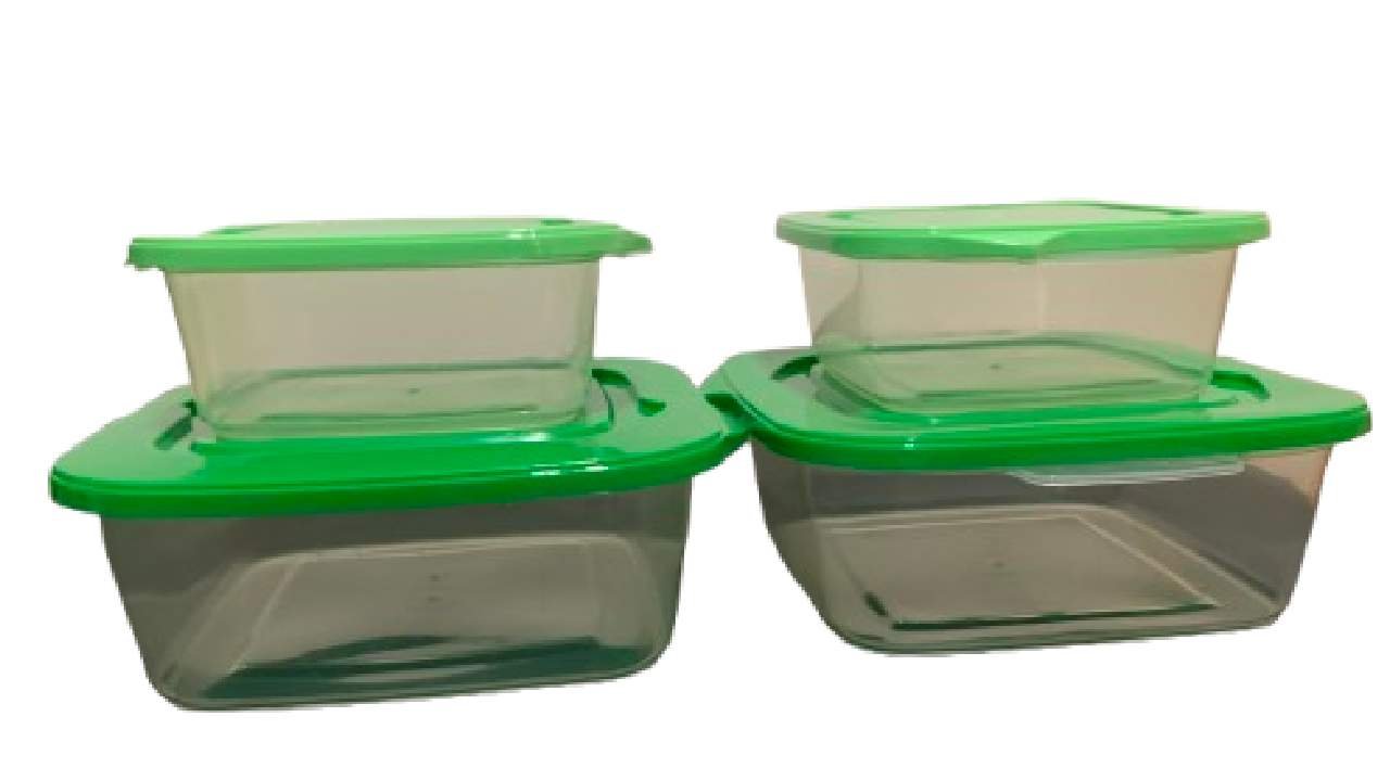 Storage Box - 4 Pcs - Green