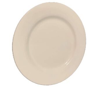 White Plate 27 cms - Photopea White Plate - 27 cms