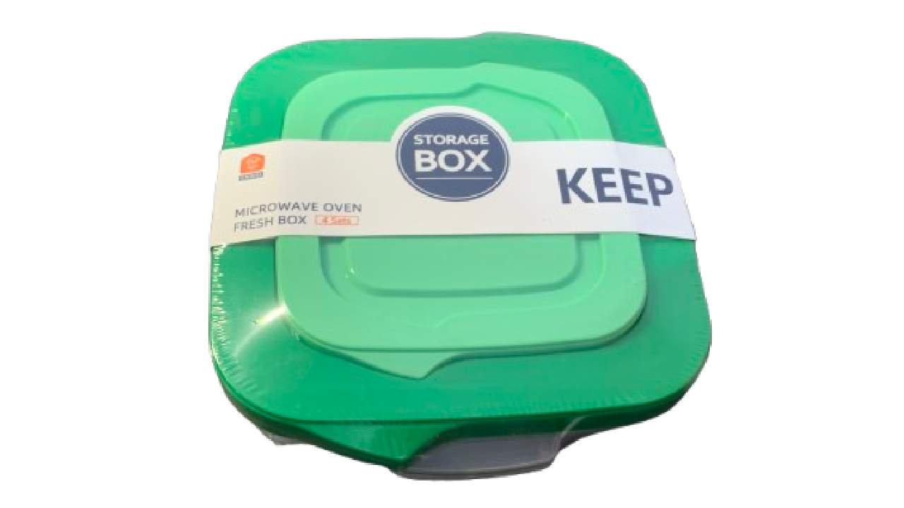 Storage Box - 4 Pcs - Green