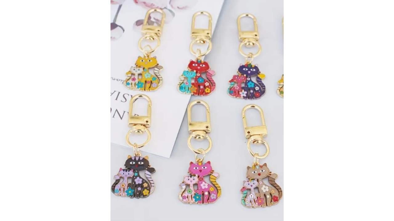 Pets key chains - 6 Pcs