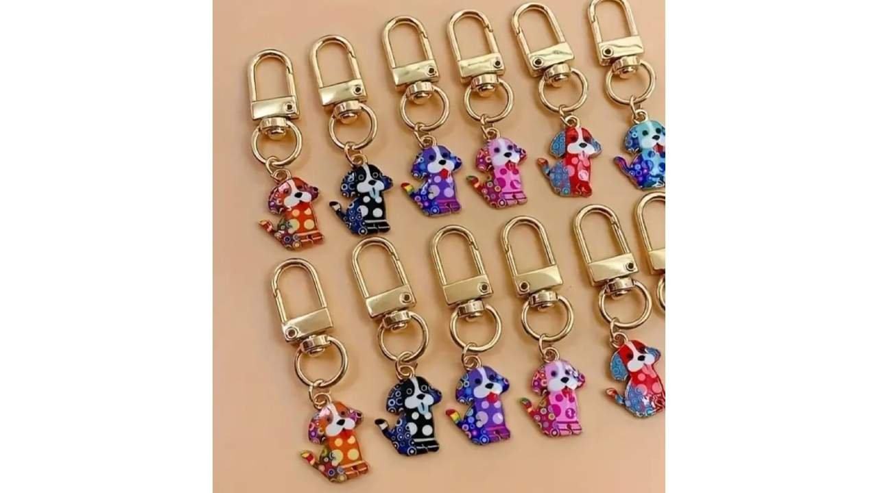Pets key chains - 6 Pcs