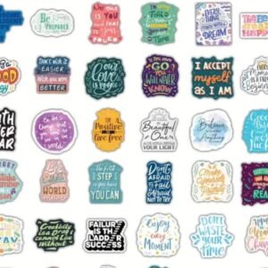 Waterproof Stickers Waterproof Stickers - 12 Pcs