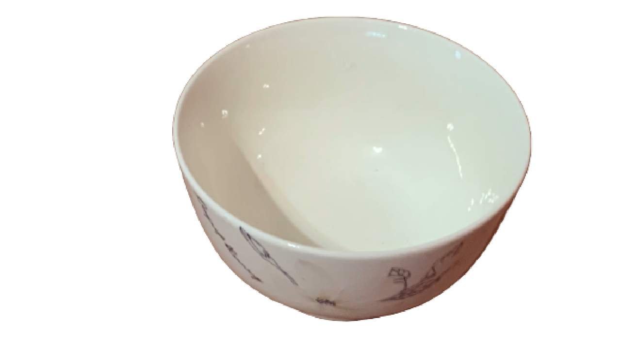 Small bowl with design