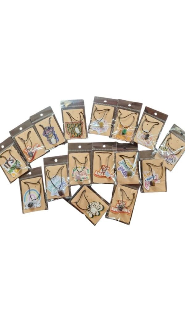 Gem stone (2) Necklace: Gem stone