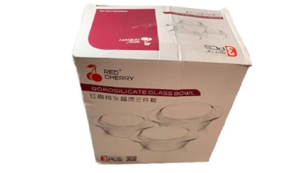 Glass bowl - 3 Pcs