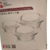 Glass bowl - 3 Pcs
