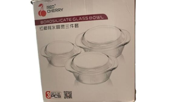Glass bowl - 3 Pcs