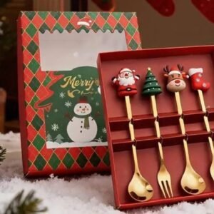 Xmas Cutlery set - 4 Pcs