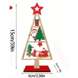 Deco Xmas Tree - 2 Pcs