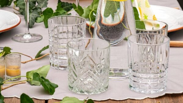 Glass : 8 cms - 6 Pcs