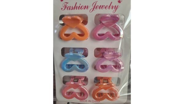 Mini Hair clip - Pack of 6