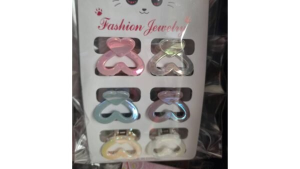 Mini Hair clip - Pack of 6