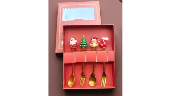 Xmas Cutlery set - 4 Pcs