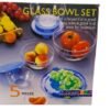 Glass bowl set - 5 Pcs with cover