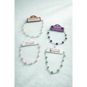 Bracelet (3) Necklace - Genuine stone