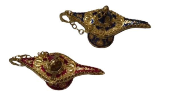 Aladdin lamp : 9 cm * 3 cm * 5 cm