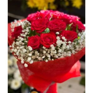 Bouquet (5) Bouquet - Crimson Love β€οΈπΉ