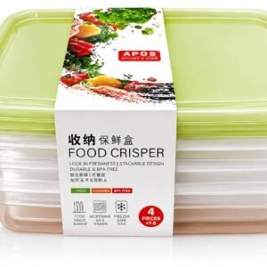 Food Crisper - 800 ml - 4 Pcs