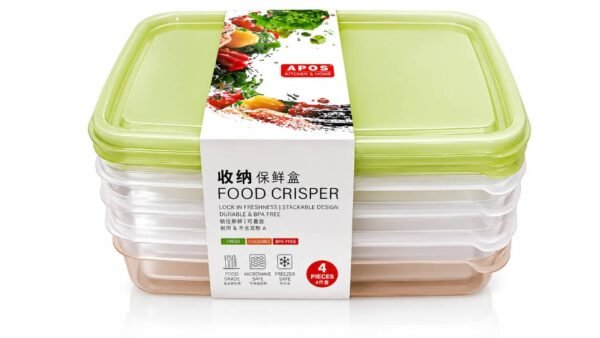 container (3) Food Crisper - 800 ml - 4 Pcs