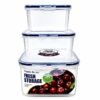 Square Containers Lock - 3 pcs