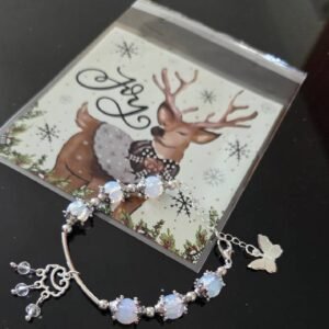 Butterfly bracelet Charm butterfly bracelet in Christmas packaging